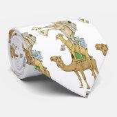 Funny Camel Trek Safari Krawatte (Gerollt)