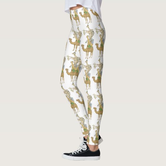 Funny Camel Trek Safari Leggings (Links)