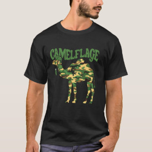 Funny Camel Zoo Animal Pub Camelflage Camouflage M T-Shirt