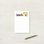 Funny Camou-flawless Chameleon Pun Post-it Klebezettel (Auf Schreibtisch)