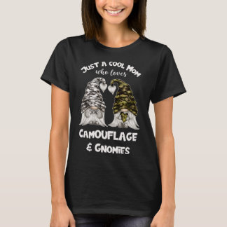 Funny Camouflage Gnomes für Coole Mama - Niedlich T-Shirt