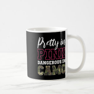 Funny Camouflage Jagd rosa Grafik für Frauen und M Kaffeetasse