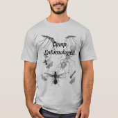 Funny Camp Entomologist Bug Mens T - Shirt (Vorderseite)