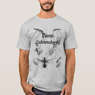 Funny Camp Entomologist Bug Mens T - Shirt