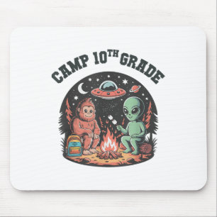 Funny Camp Out 10th Grade Bigfoot Campingplatz Ali Mousepad