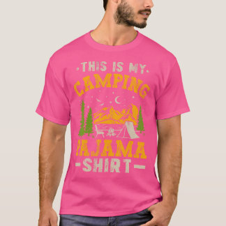 Funny Camper Frohes Wandern im Freien Das ist mein T-Shirt