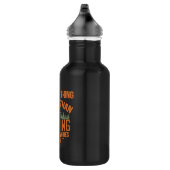 Funny Camper Slogan Sommer Camping Zitate Edelstahlflasche (Rechts)