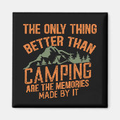 Funny Camper Slogan Sommer Camping Zitate Magnet (Vorne)