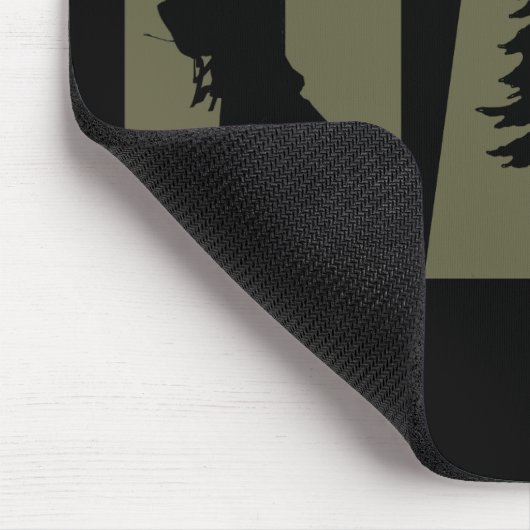 Funny Camping Camper WanderPapa Mousepad (Ecke)