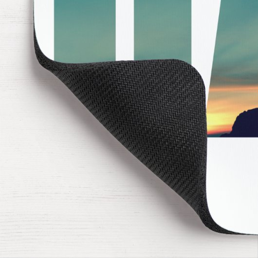 Funny Camping Camper WanderPapa Mousepad (Ecke)