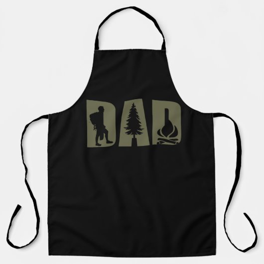 Funny Camping Camper WanderPapa Schürze (Vorderseite)