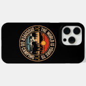 Funny Camping Campfire Zitat Case-Mate iPhone Hülle (Rückseite (Horizontal))
