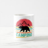 Funny Camping, Camping Vibes Kaffeetasse (Mittel)