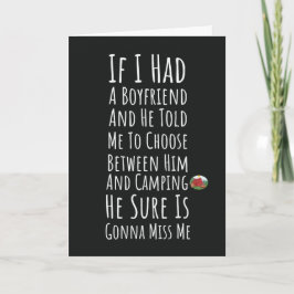 Funny Camping Cards For Women Camper For Her Girls Karte