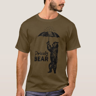 Funny Camping Design - Drizzly Bären Grizzly Bär T-Shirt