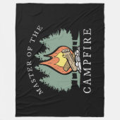 Funny Camping Gift Fleecedecke (Vorderseite)