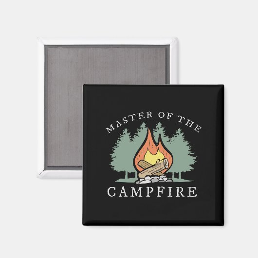Funny Camping Gift Magnet (Vorderseite/Rückseite)