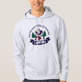 Funny Camping Hoodie (Vorderseite)