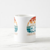 Funny Camping I Hate Pulling Out Camper Travel Kaffeetasse (Mittel)