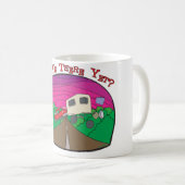Funny Camping Kaffeetasse (VorderseiteRechts)