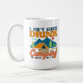 Funny Camping Kaffeetasse (Links)