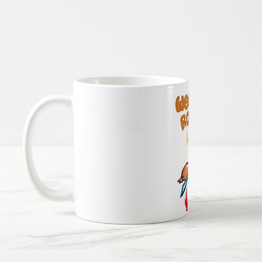 Funny Camping Kaffeetasse (Links)