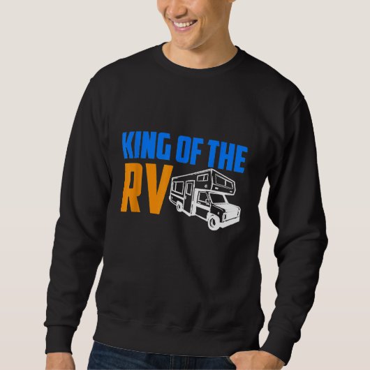 Funny Camping Lover Crazy Camping Sweatshirt (Vorderseite)