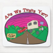 Funny Camping Mousepad (Vorne)