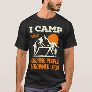 Funny Camping Redewendungen T-Shirt