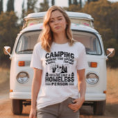 Funny Camping Redewendungen T-Shirt