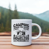 Funny Camping Redewendungen Tasse