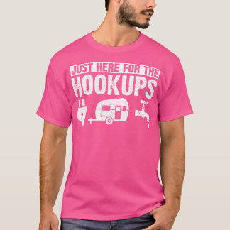 Funny Camping Rv Caravan Motorhome gerade hier für T-Shirt