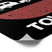 Funny Camping Rv Im Y And I Tow It  Poster (Ecke)