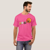 Funny Camping Smores Campfire Biscuit Schokolade M T-Shirt (Vorne ganz)