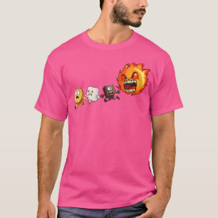 Funny Camping Smores Campfire Biscuit Schokolade M T-Shirt