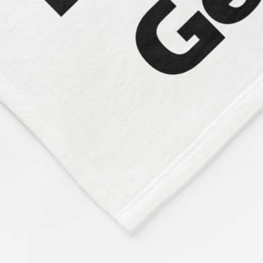 Funny Camping Sprichwort mit Marshmallows und Freu Fleecedecke (Ecke)