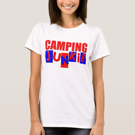 Funny Camping T-Shirt (Vorderseite)
