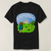 Funny Camping T-Shirt (Design vorne)