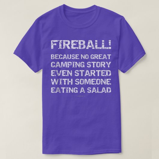 Funny Camping Tanks Love Fireball Gift 18 (Design vorne)