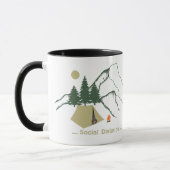 Funny Camping Tasse (Links)