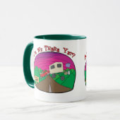 Funny Camping Tasse (Vorderseite Links)