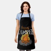 Funny Camping Wandern Lover Moderner Glücksbringer Schürze (Getragen)