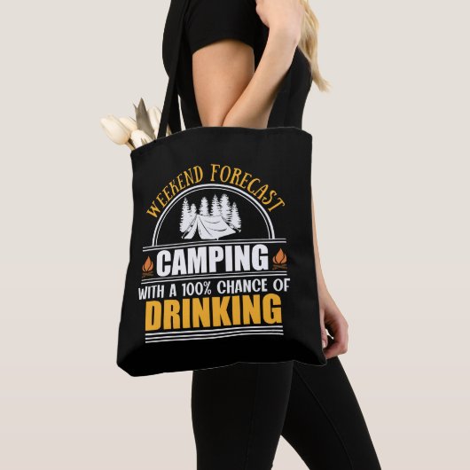 Funny Camping Zitat Tasche (Von Nahem)
