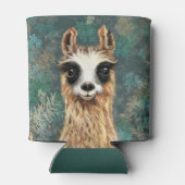 Funny Can Cooler neugierig gespielter Llama Dosenkühler (Rückseite)