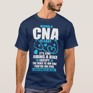 Funny CAN Work Certified Nursing Assistant Gift T-Shirt