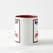 Funny Canada Elch und Biber mit Ahornsirup Tasse (Zentrum)