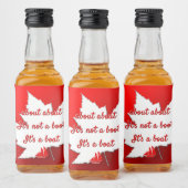 Funny Canada Labels über Kanada Liquor Flasche Alkoholflaschenetikett (Flaschen)