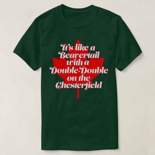 Funny Canada T Design Canadian Meme T-Shirt (Design vorne)
