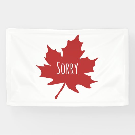 Funny Canadian Banner (Horizontal)