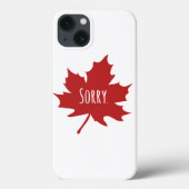 Funny Canadian Case-Mate iPhone Hülle (Rückseite)